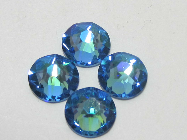 1Gross 5ss COOL BLUE GLACIER BLUE BRILLIANCE FLATBACK Rhinestones